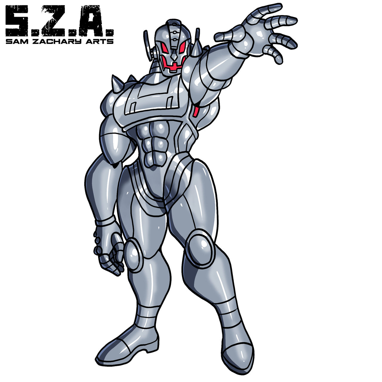 Ultiron Ultron by SamZacharyArts on DeviantArt