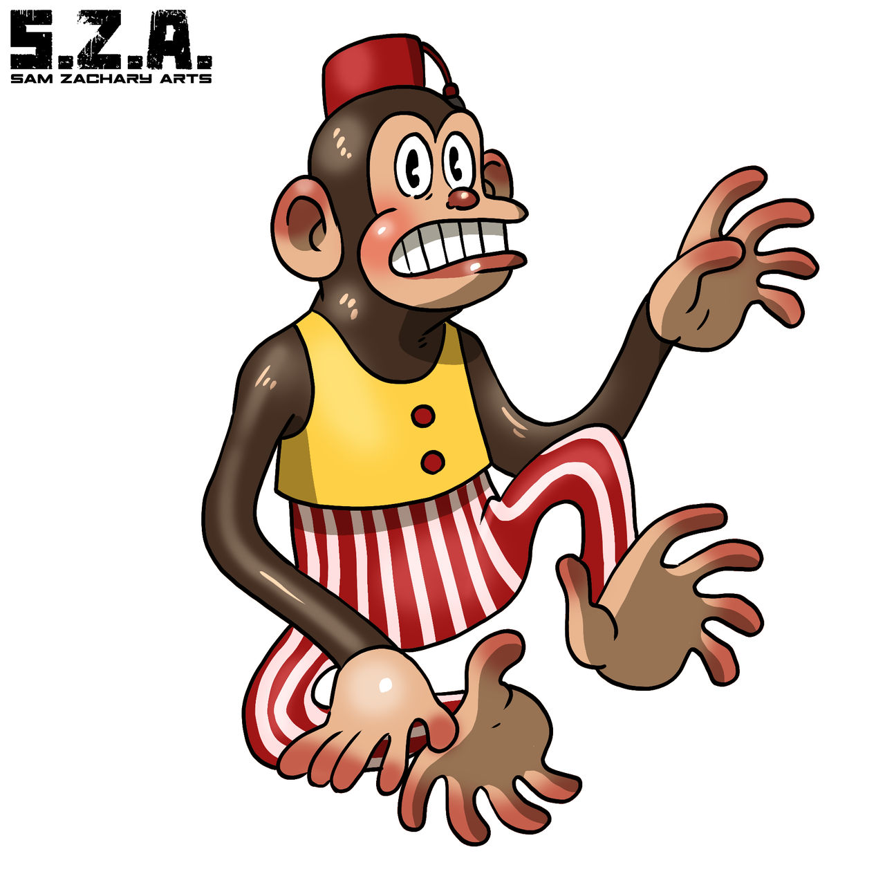 Monkey Form Deviantart Monkey by SamZacharyArts on DeviantArt