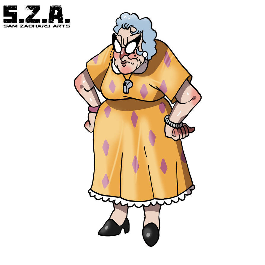 Miss Finter Miss Muriel P. Finster by SamZacharyArts on DeviantArt