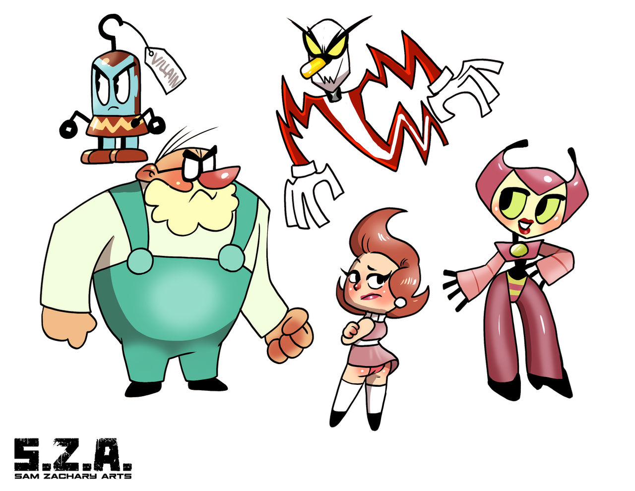 MLaaTR Characters 1 by SamZacharyArts on DeviantArt