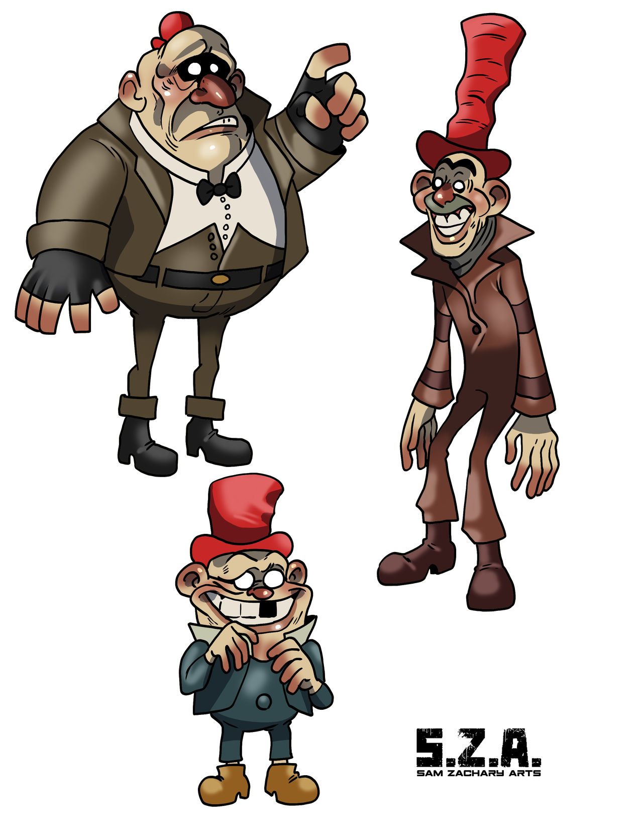 Boxel Characters Boxtroll Characters by SamZacharyArts on DeviantArt