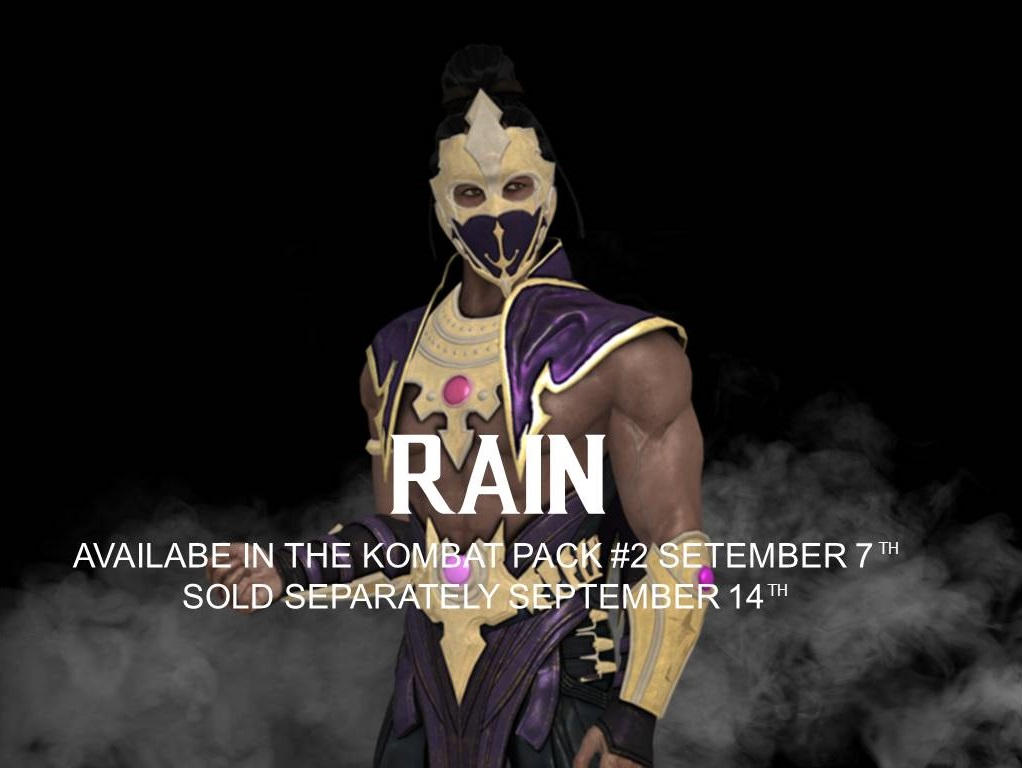 Rain deve ser próximo personagem DLC de Mortal Kombat X