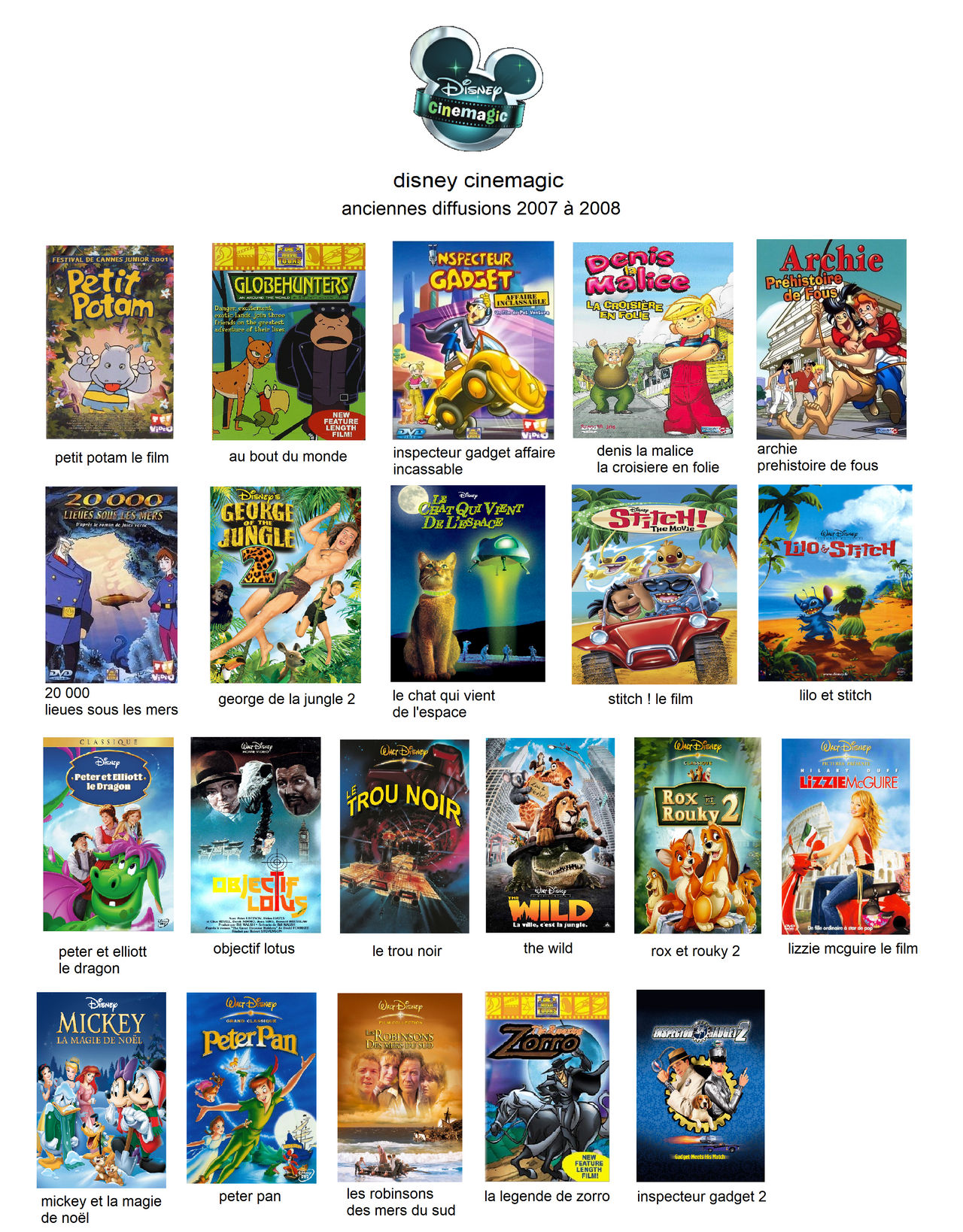 Disney Cinemagic 2008 ( Deuxieme Anne ) by cromanus on DeviantArt