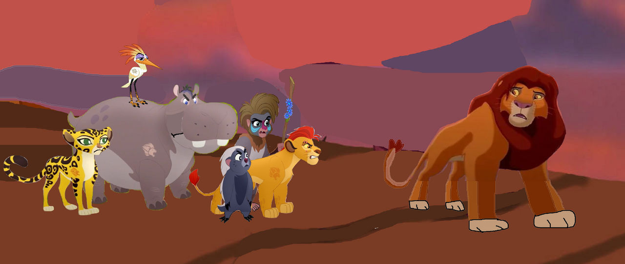 Simba91 Simba Regrets the Lion Guard for Condemning Kovu by cromanus on DeviantArt