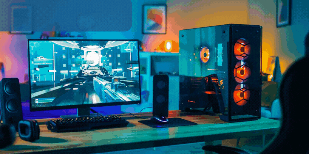 Cool Gaming Computer GIF