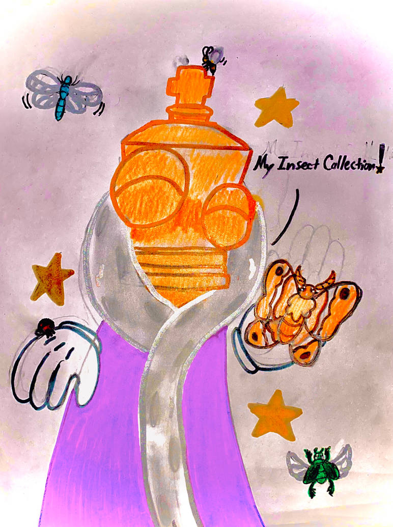 Kinger Insect Collection Kinger and his insect collection by Puppetqueen1 on DeviantArt