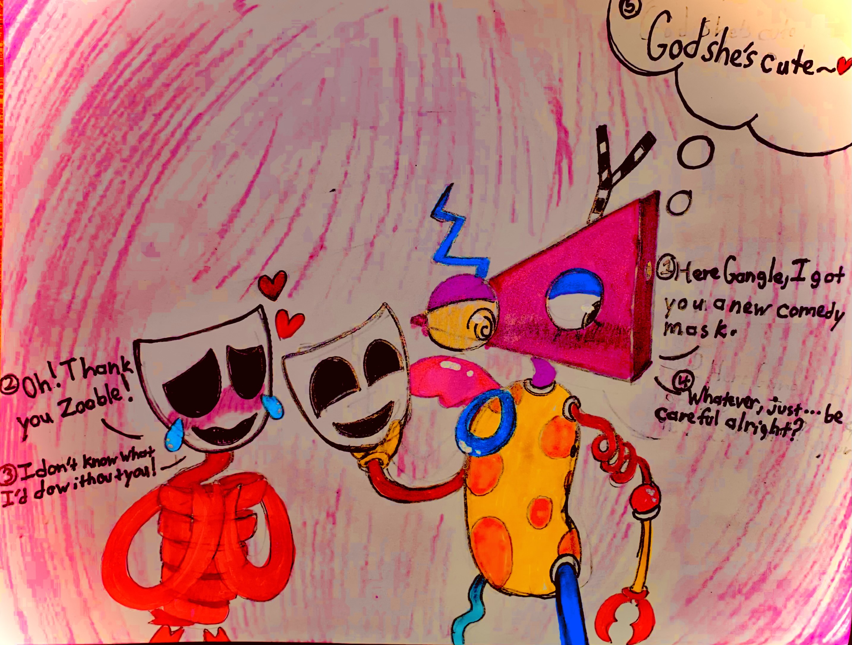 Zooble x Gangle by Puppetqueen1 on DeviantArt