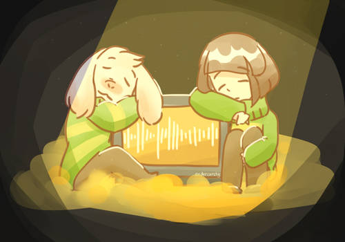 Asriel and Chara's Theory of Happiness