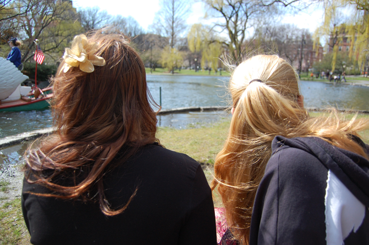 Brunette and Blonde