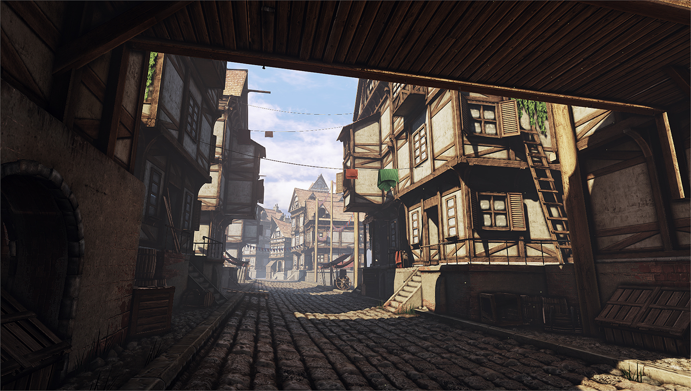 Medieval Town - Back Alley