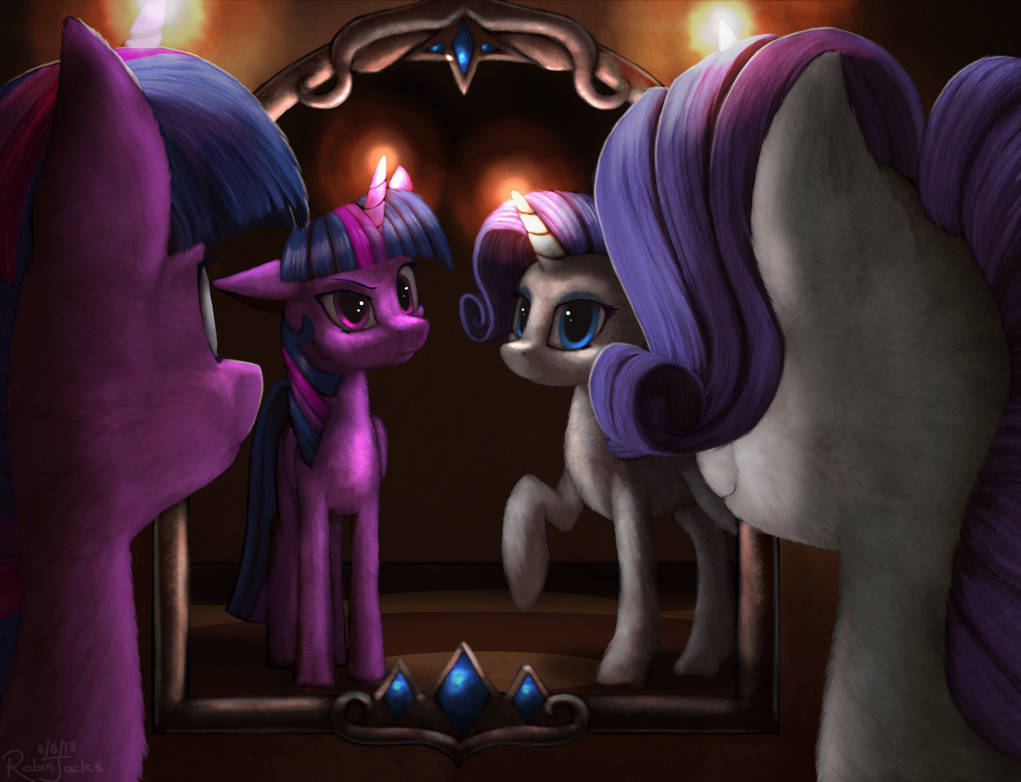 Rarity's Mirror by Robsa990 on DeviantArt