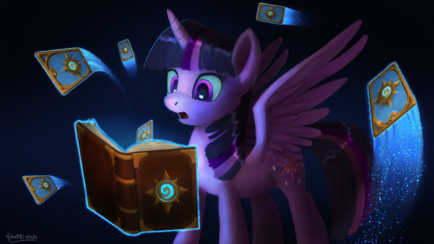 Hearthstone and Book Horse