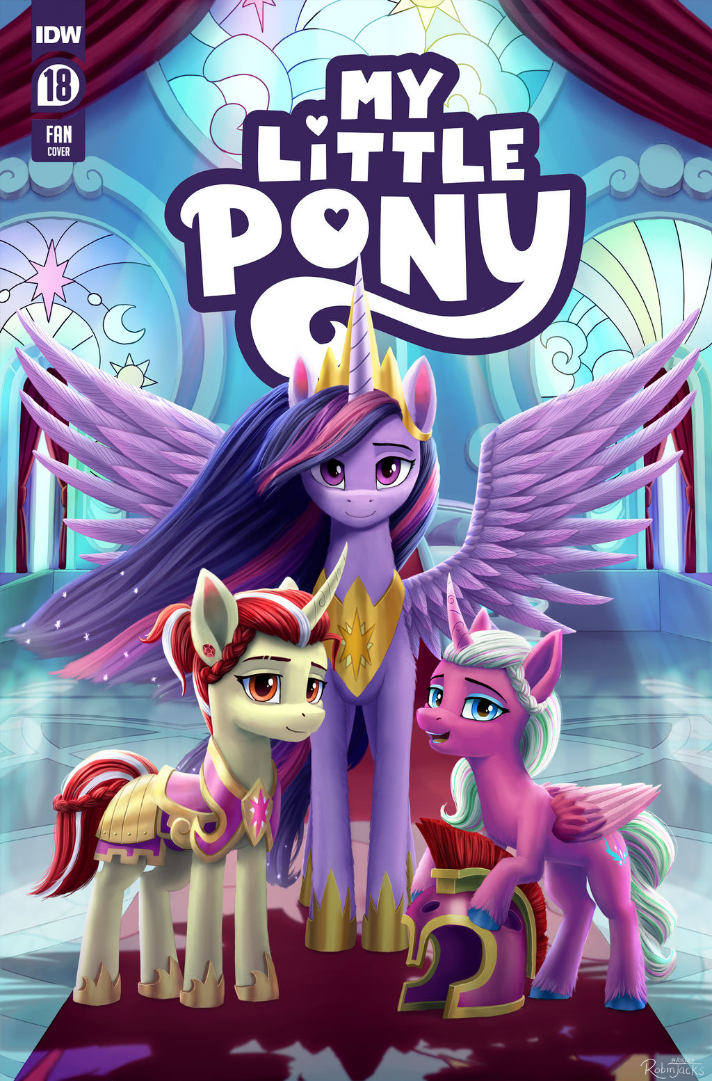 MLP G5 IDW Fan Cover by Robsa990 on DeviantArt