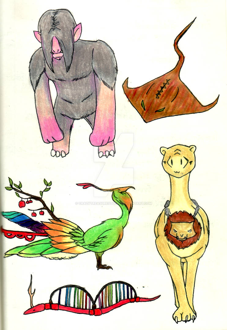 monster design 20 by crazytreasurestudio on DeviantArt