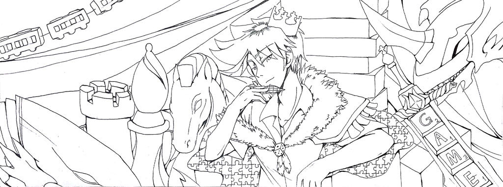 (lineart)King of Games