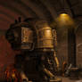 steampunk mecha