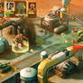 mech game UI prototyping