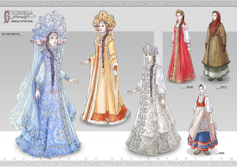 Cinderella - Costume design 1