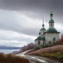 Church. Autumn