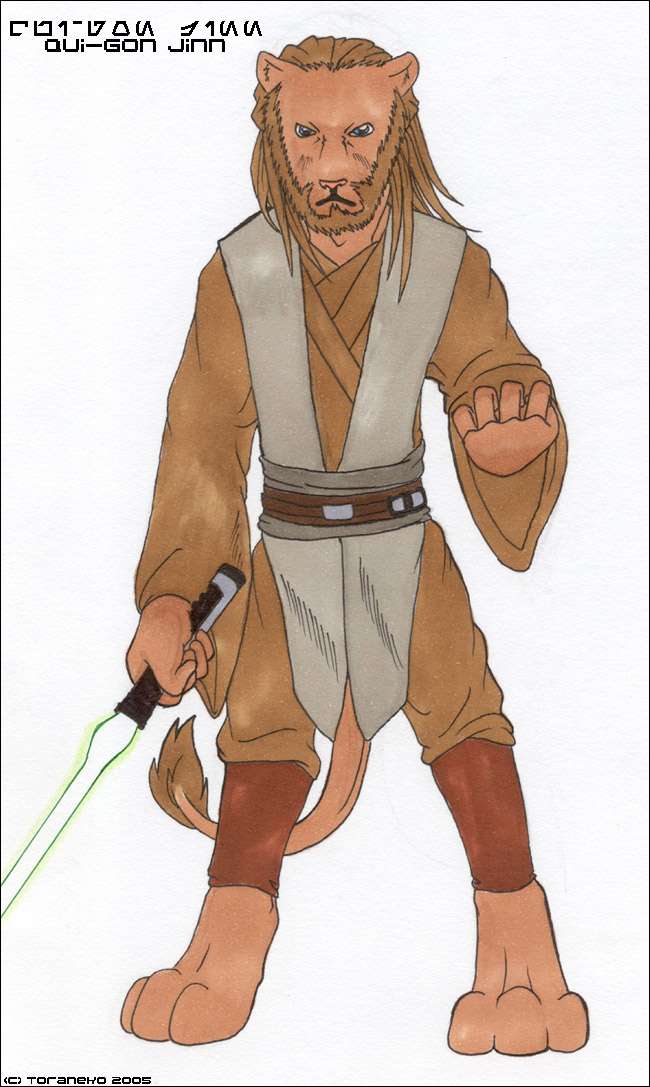 Qui-Gon Jinn 2 by Obilupin on DeviantArt