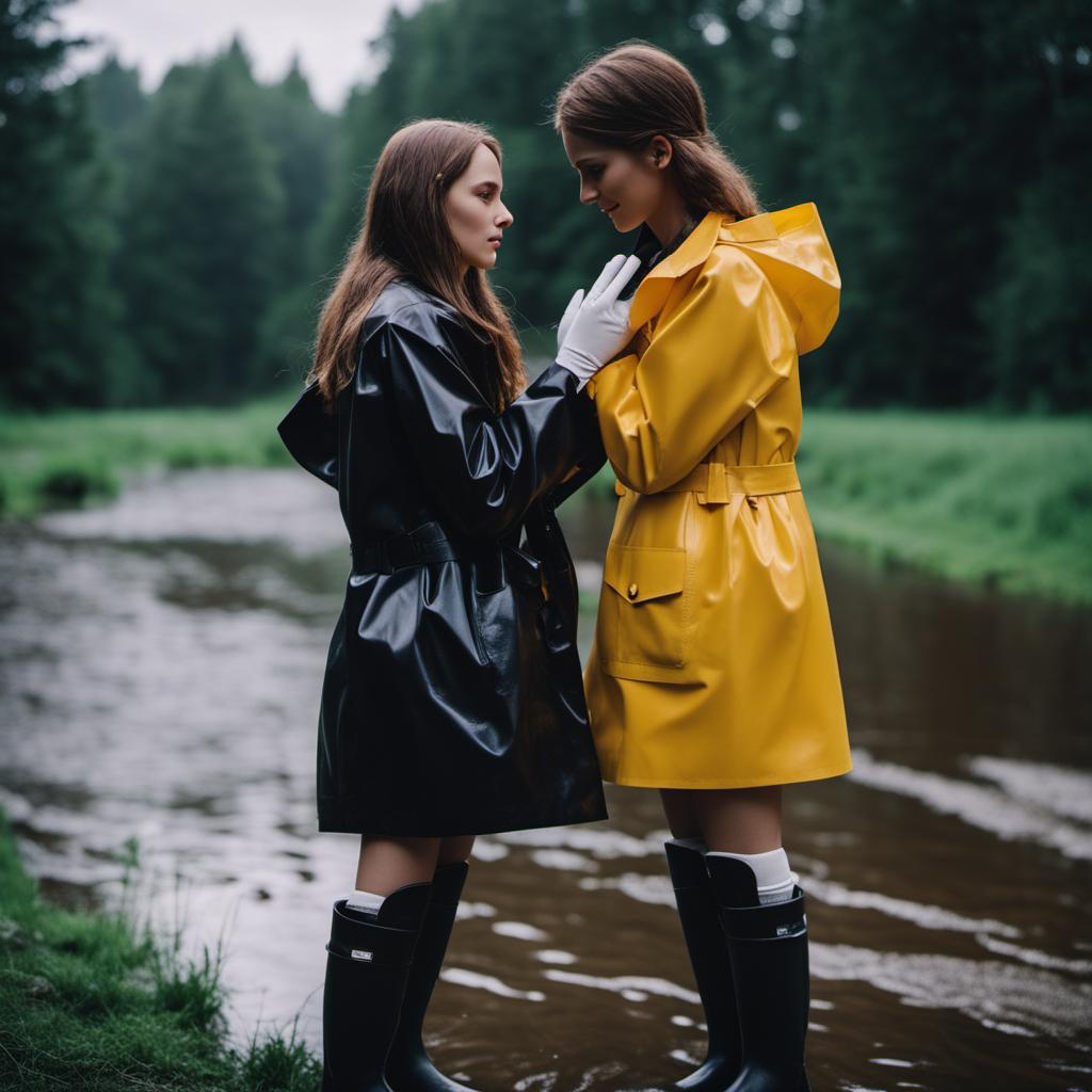 2 Girls Wearing Rainwear By Dema75 On DeviantArt 2-girls-wearing-rainwear-by-dema75-on-deviantart