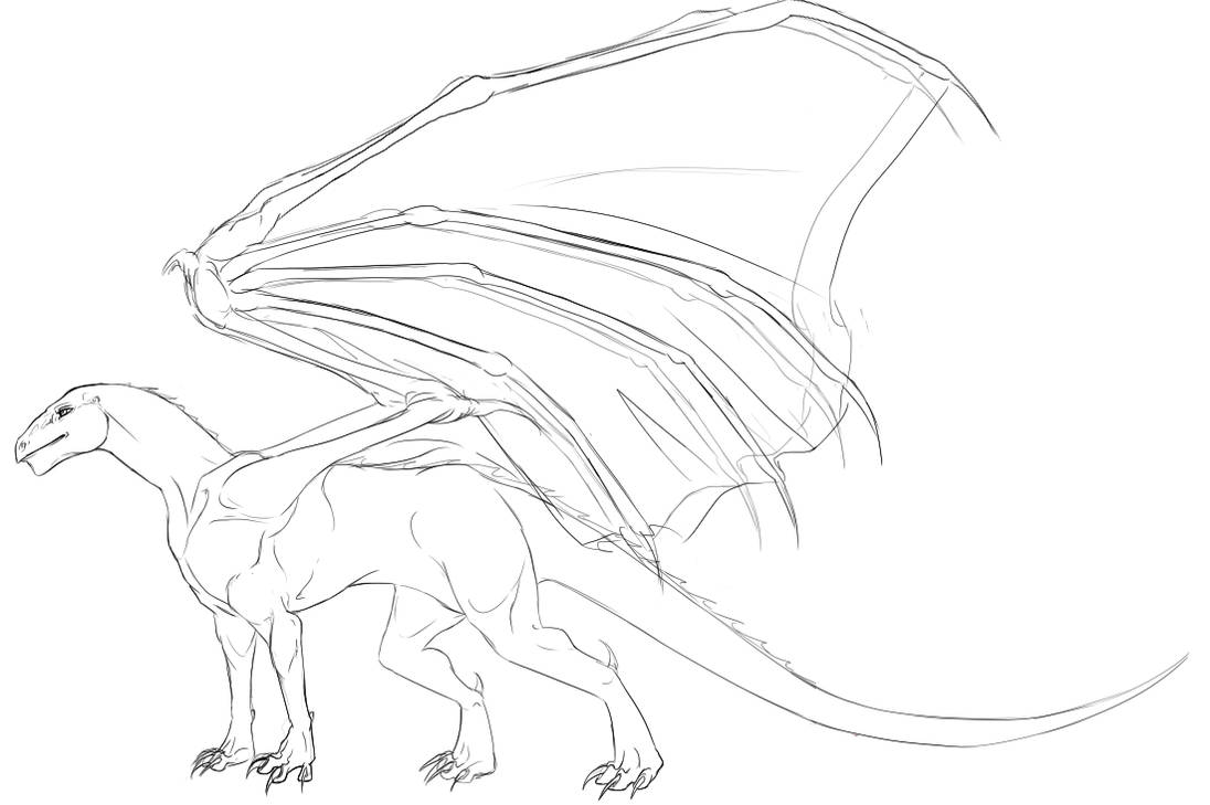Dragon Reference Base Male Dragon Reference Base- 2 by Draken-Dystopia on DeviantArt