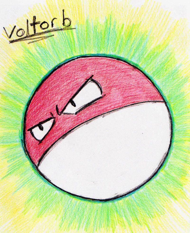 100 - Voltorb by Scary-Strix on DeviantArt
