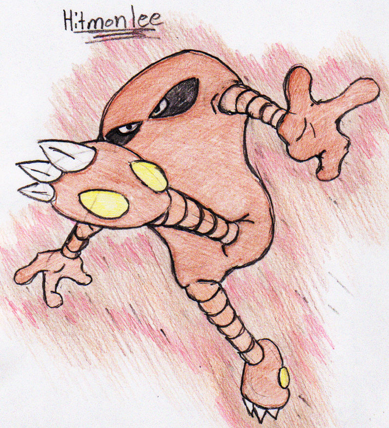 106 - Hitmonlee by JacobMace88 on DeviantArt