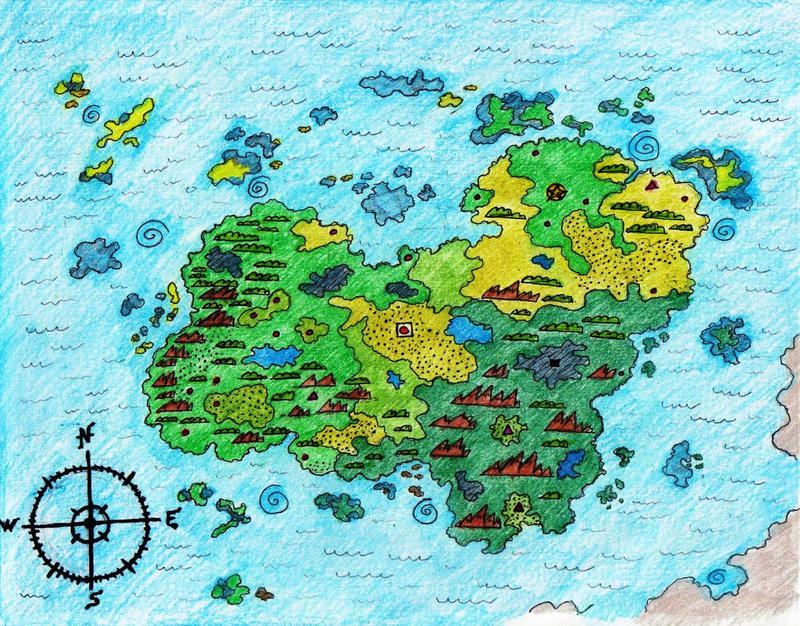 Geographic Map of Relma by JacobMace88 on DeviantArt