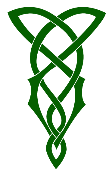 Green Celtic Knot by Mechanismatic