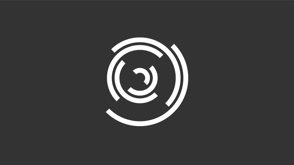 White Spiral Tech Background by Mechanismatic