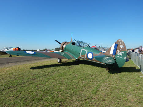 Wirraway at Hunter Valley Airshow