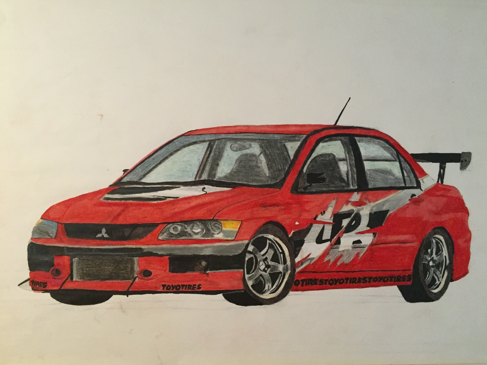 Mitsubishi Lancer Evolution The Fast and the Furious Tokyo Drift