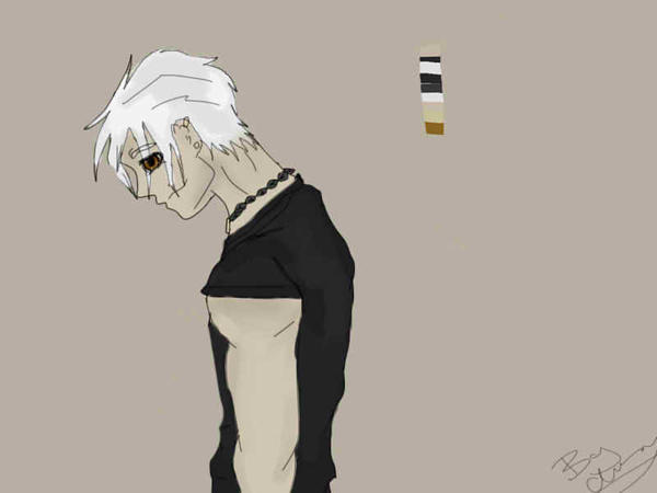 Anime Boy Silver Hair 1 By Grinningcatzeee On Deviantart