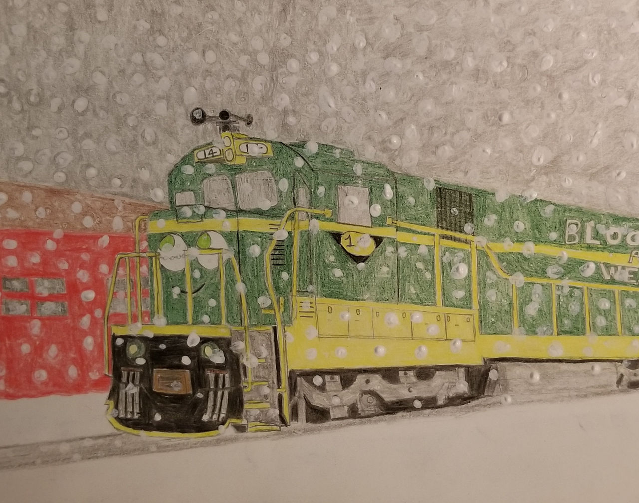 Snowfall by TransportLover on DeviantArt