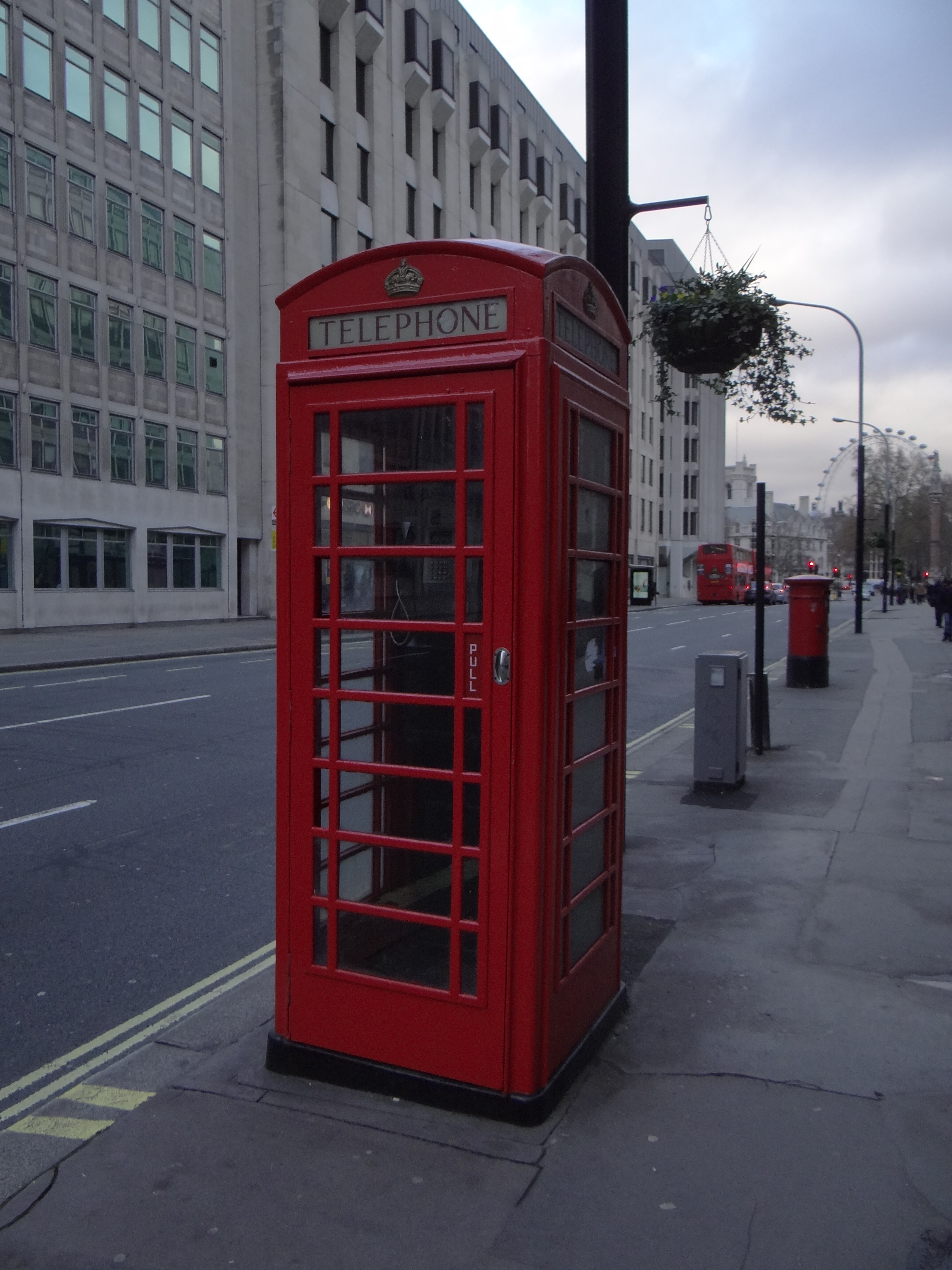 English Phone booth