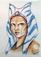 Ahsoka Tano, Star Wars Rebels Watercolor