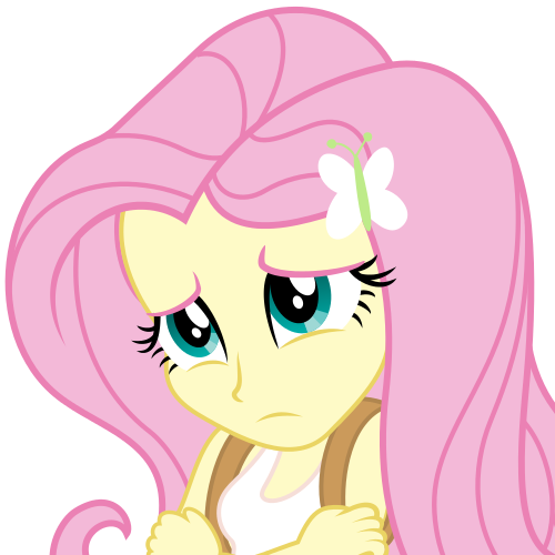 Fluttershy Timid EQG Emote