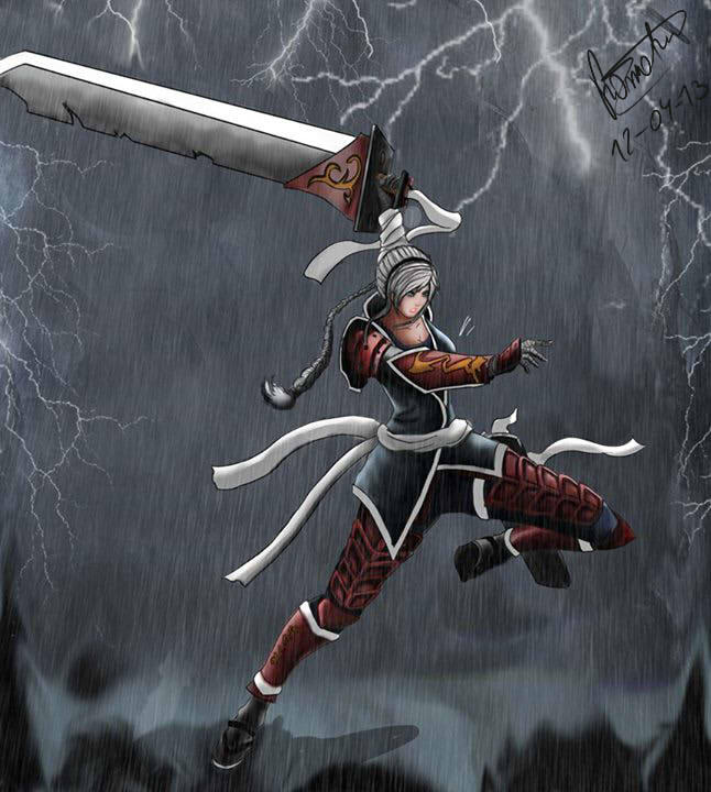 Riven fanart by ramahnt on DeviantArt