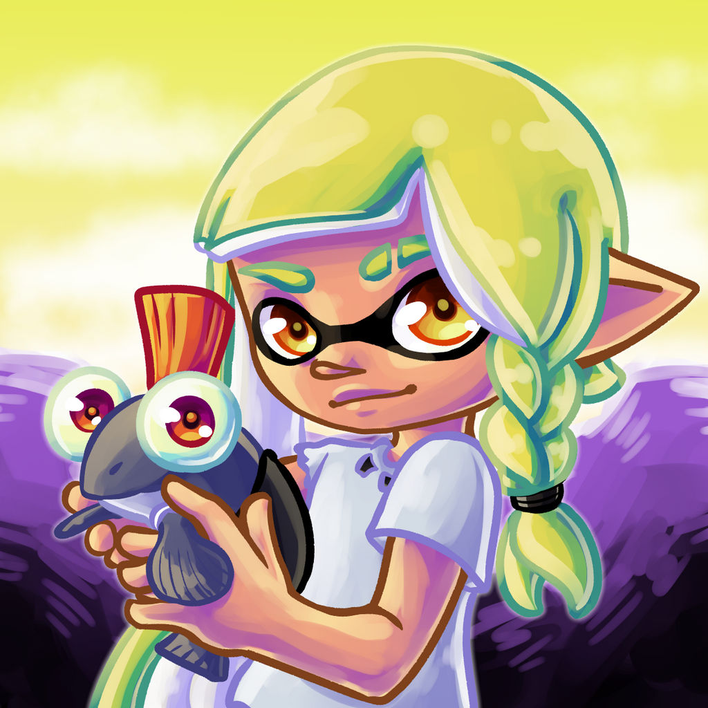 *Inkling and Little Buddy! | Splatoon 3 by Prinxen on DeviantArt