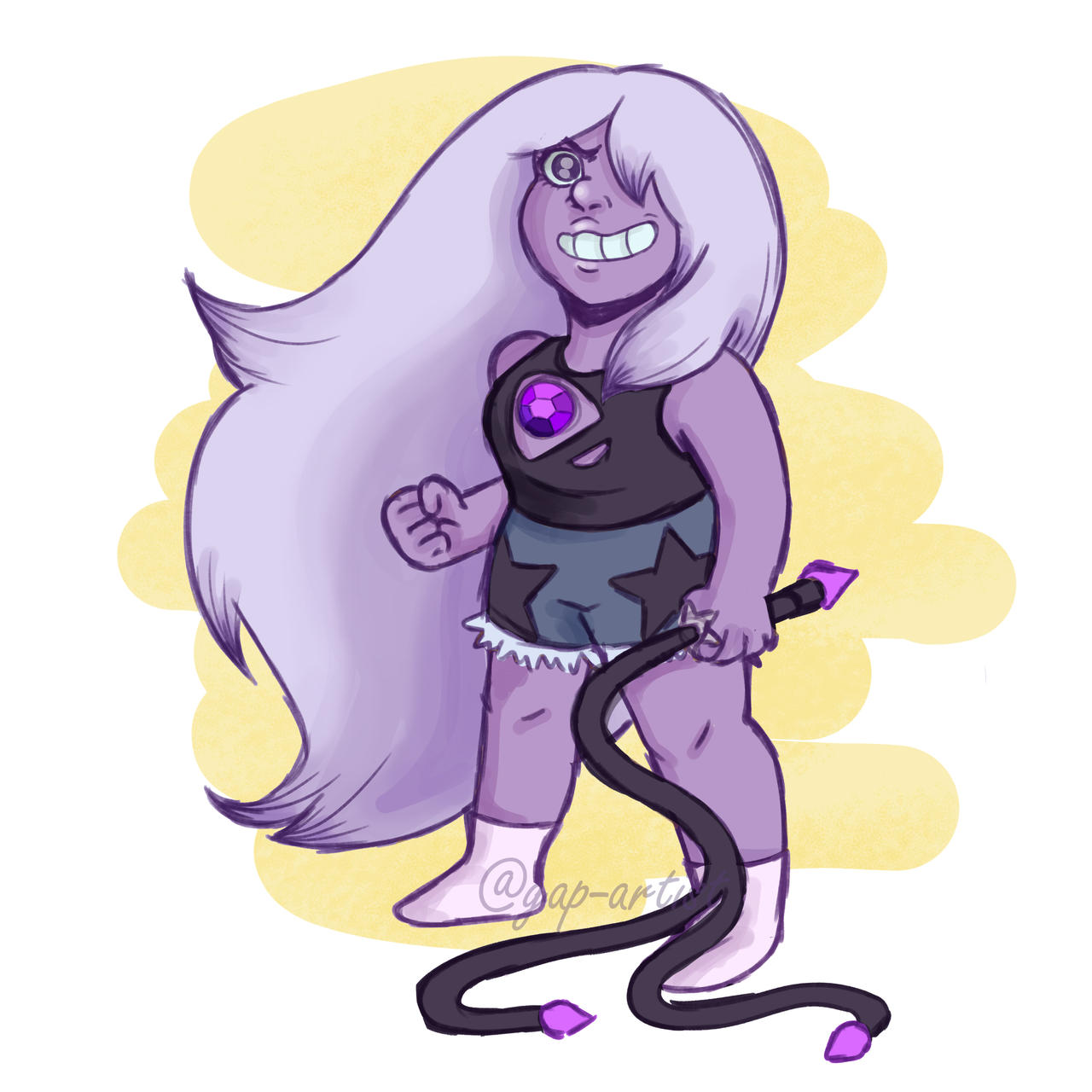Amethyst Deviantart Amethyst by Gaps-Art on DeviantArt
