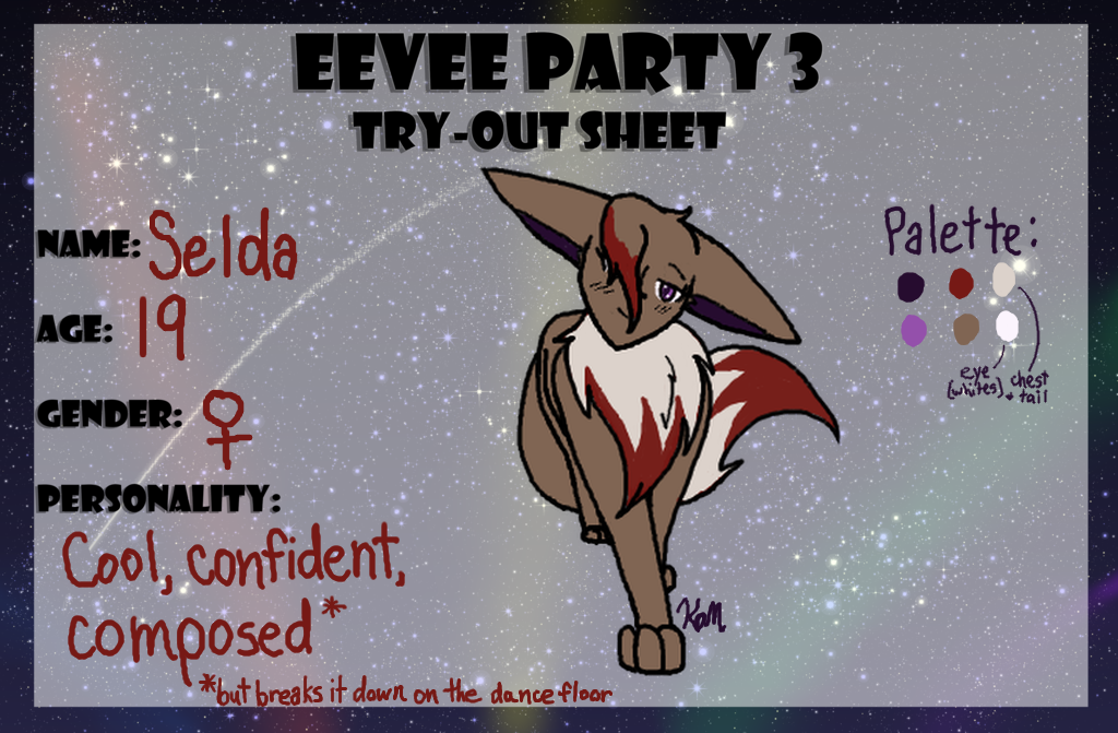 Eevee Party app: Selda