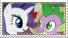 SpikexRarity Stamp by inkypaws-productions