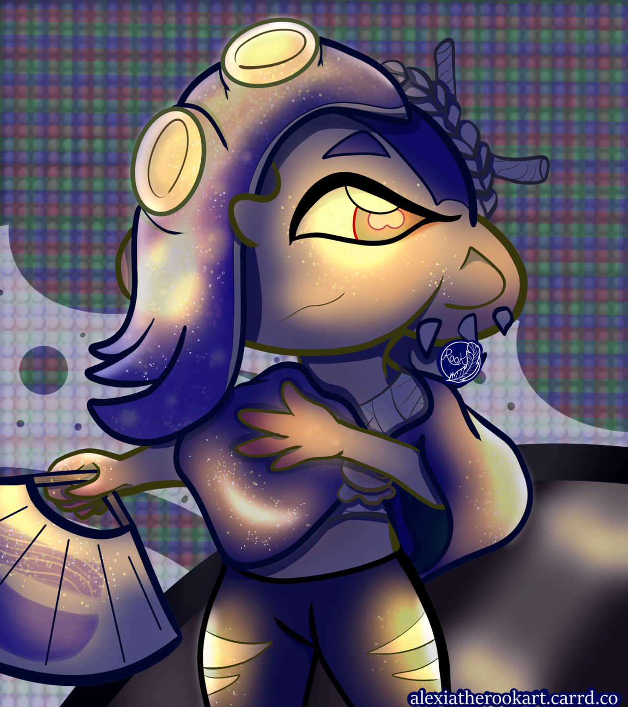 Splatoon Shiver R35 Splatoon 3 Shiver Illustration by AlexiaTheRook on DeviantArt