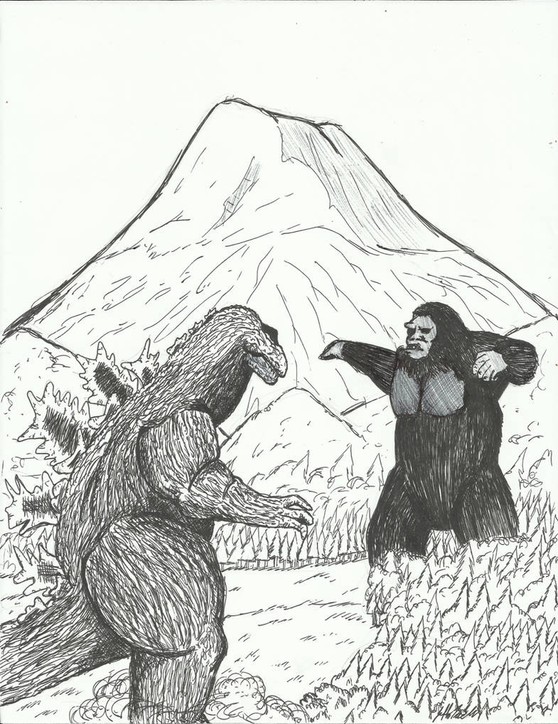 King Kong Vs Godzilla by JeffreyTrudeau on DeviantArt