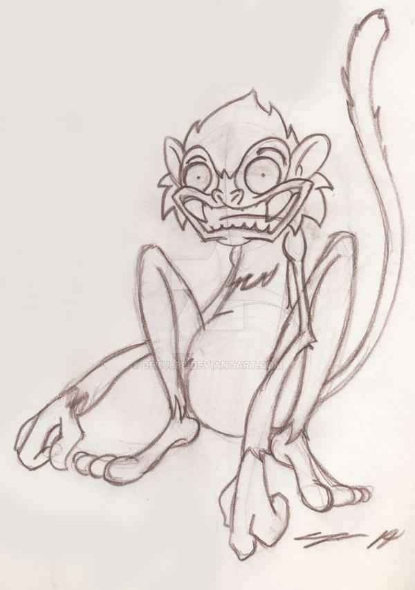 Monkeys Cartoon Deviantart Monkey by Deku888 on DeviantArt