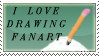 Fanart stamp