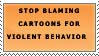 Stop blaming cartoons by katthekat