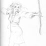 generic ElfGirl archery sketch