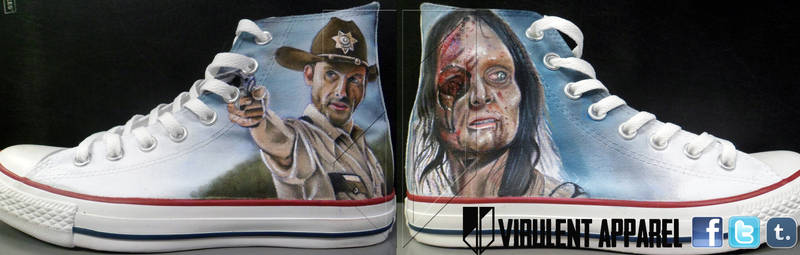 The Walking Dead shoes